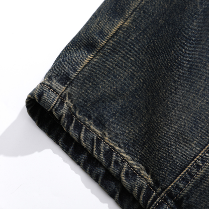 NOVA Multi-Pocket Washed Vintage baggy Jean