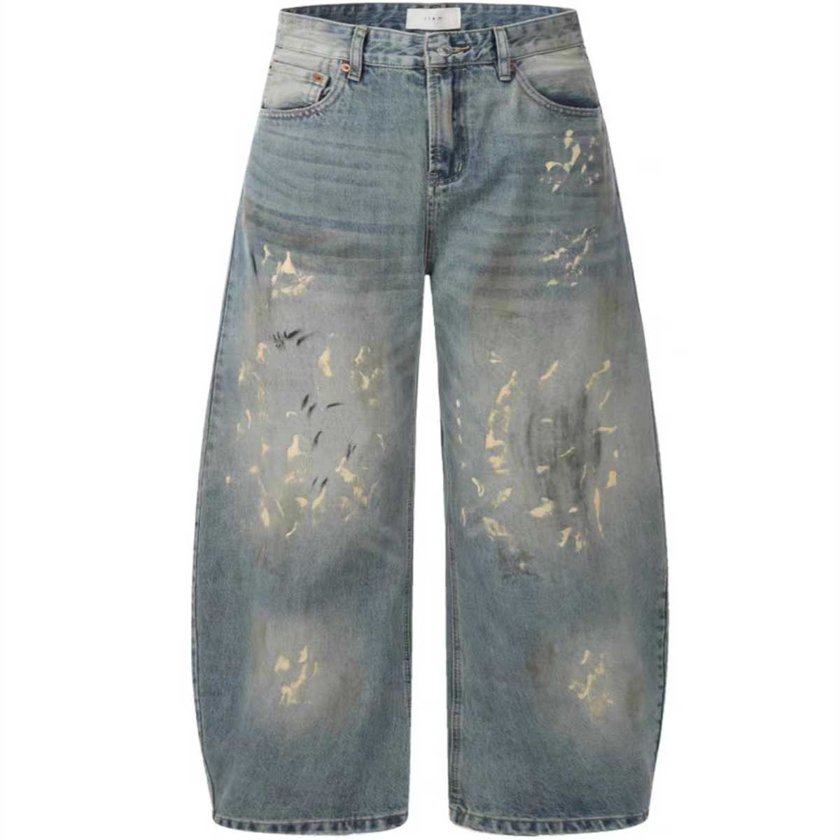 NOVA Hand-Painted Loose Streetwear Jeans