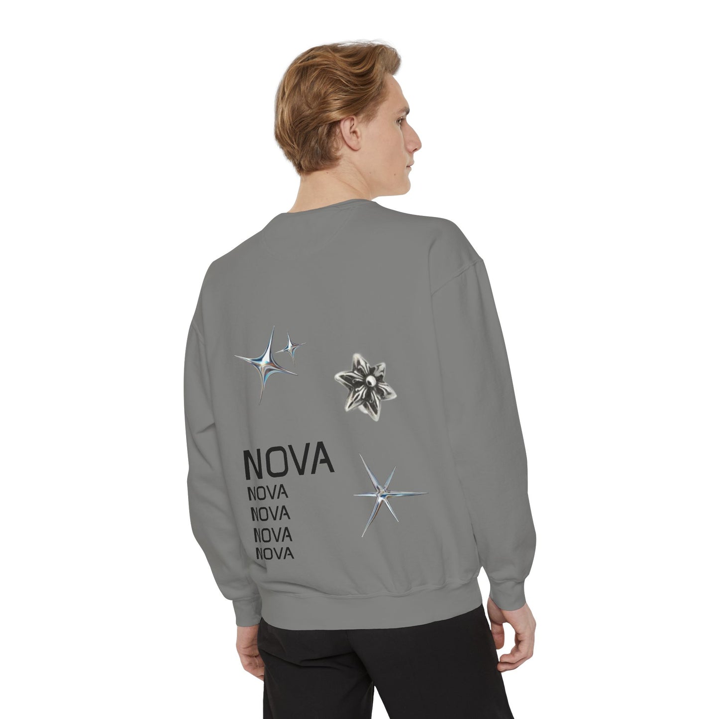 NOVA Unisex Garment-Dyed Sweatshirt