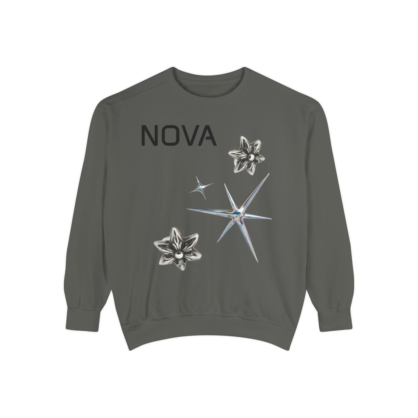 NOVA Unisex Garment-Dyed Sweatshirt