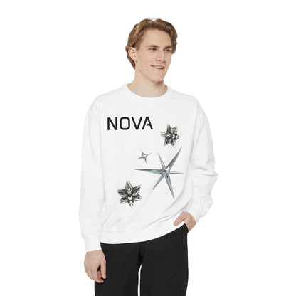 NOVA Unisex Garment-Dyed Sweatshirt