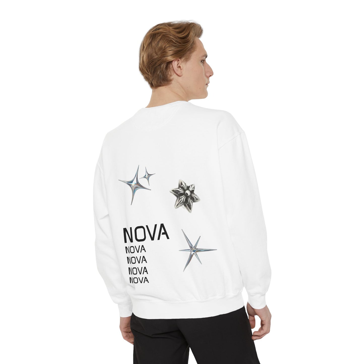 NOVA Unisex Garment-Dyed Sweatshirt