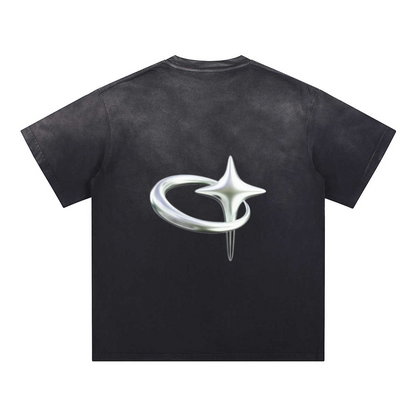 NOVA Unisex Washed Gradient T-Shirt