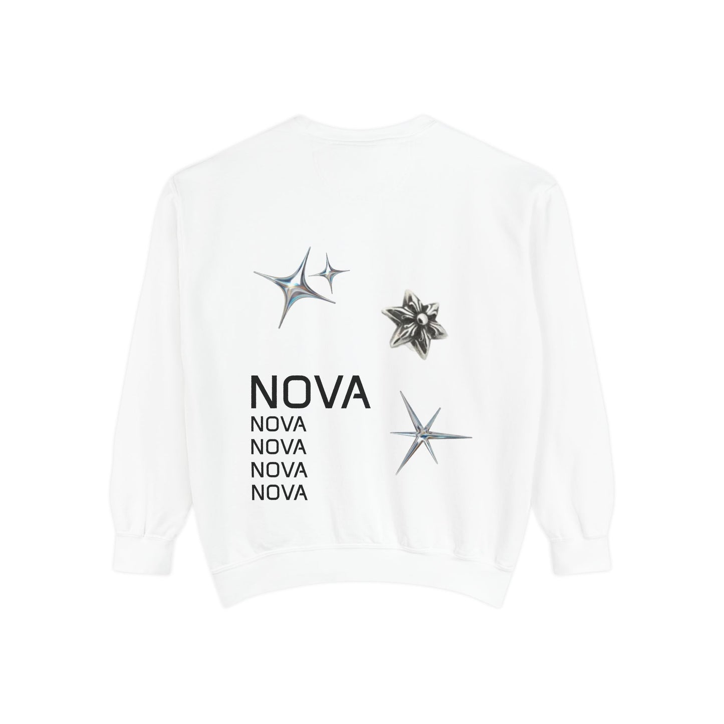 NOVA Unisex Garment-Dyed Sweatshirt