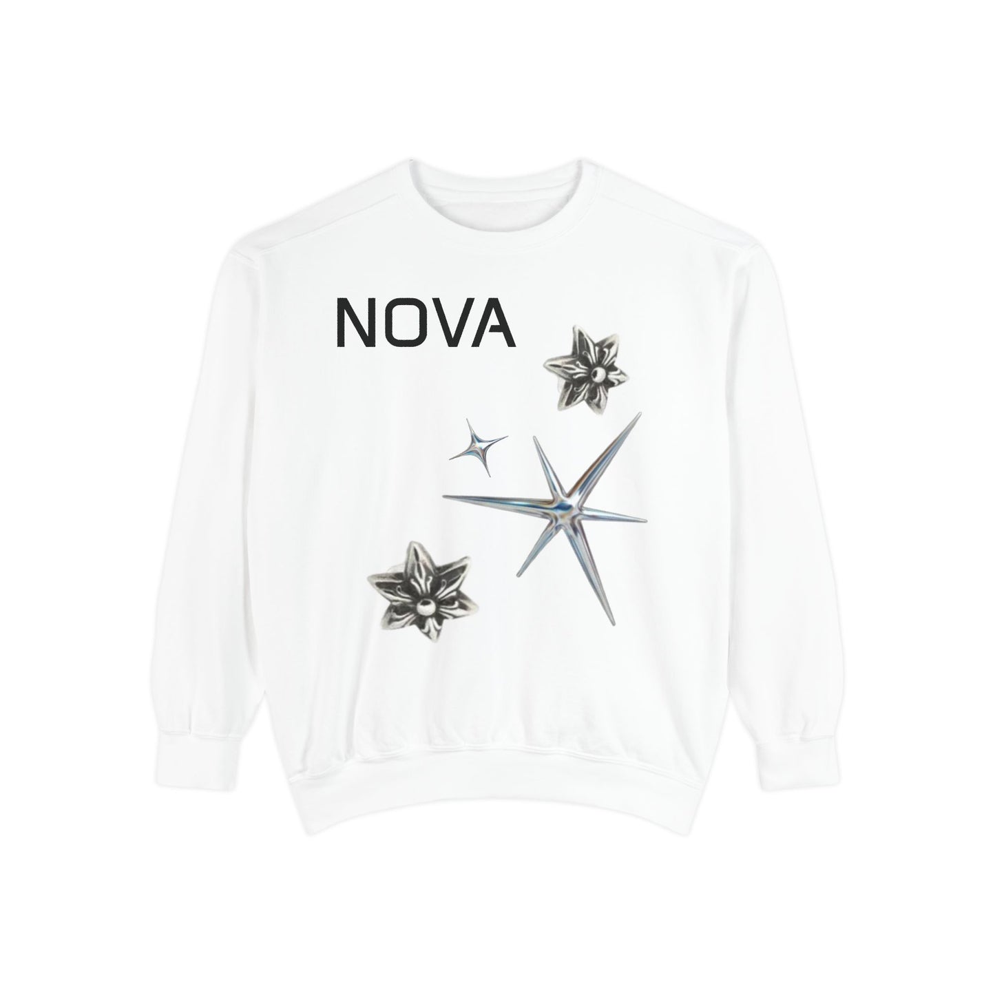 NOVA Unisex Garment-Dyed Sweatshirt